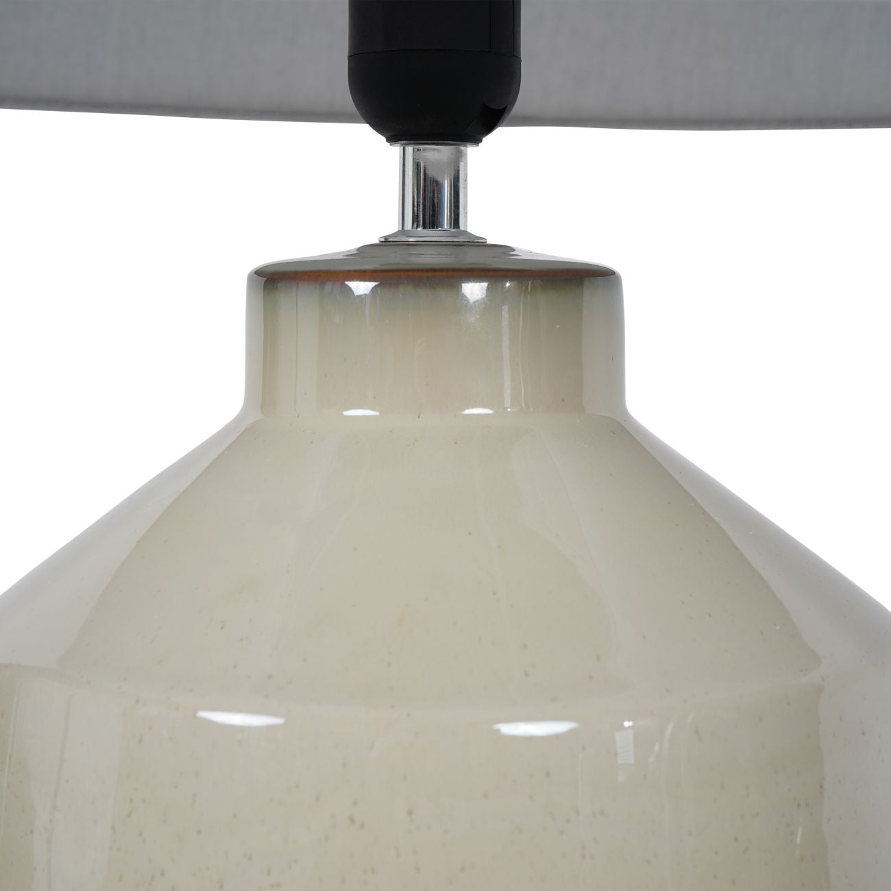 Canterbury Soft Green Dipped Glaze Table Lamp Large